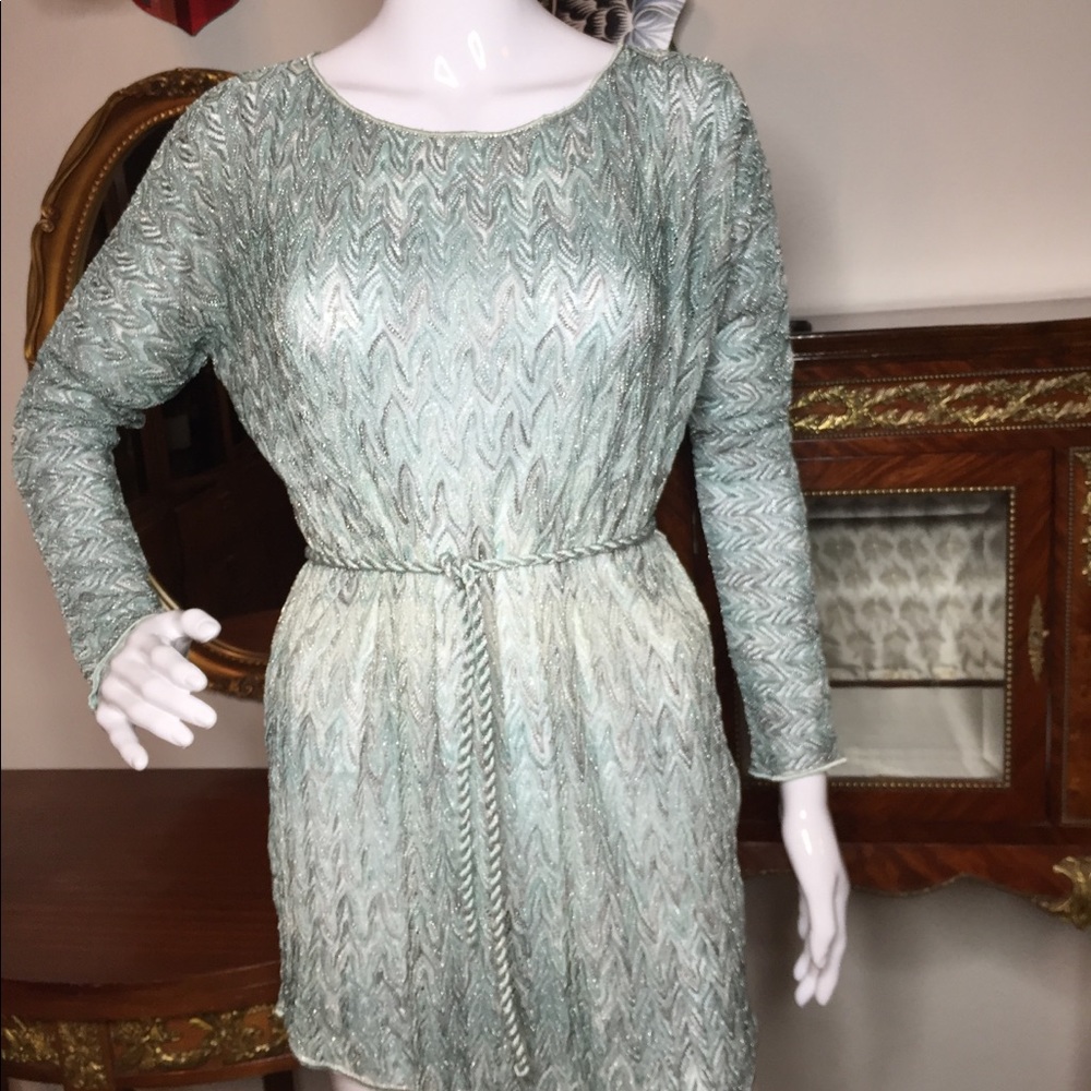 M by Missoni Teal Dress